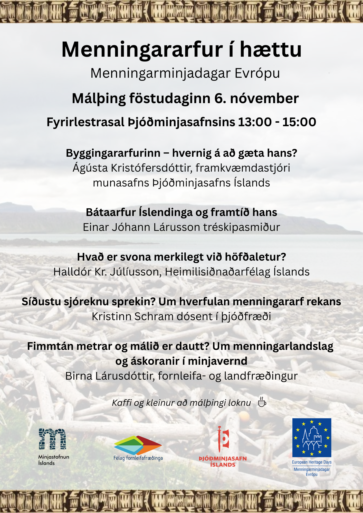 dagskrá málþings
