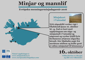 Vígsla sögu- og minjakorts í Vatnsdal