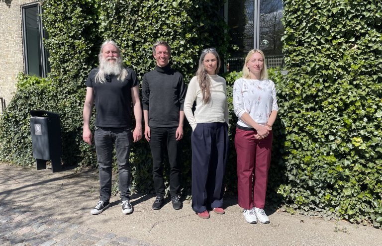 Á myndinni frá vinstri: Juhana Lahti (Heritage Agency Finland), Martin Søberg (The Royal Academy Denmark), Henny Hafsteinsdóttir (Minjastofnun Íslands) og Laura Ingerpuus  (National Heritage Board Estonia).