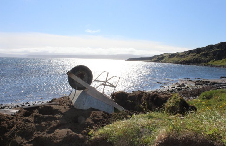 Fornleifauppgröftur í Sandvík, Drangsnesi árið 2020