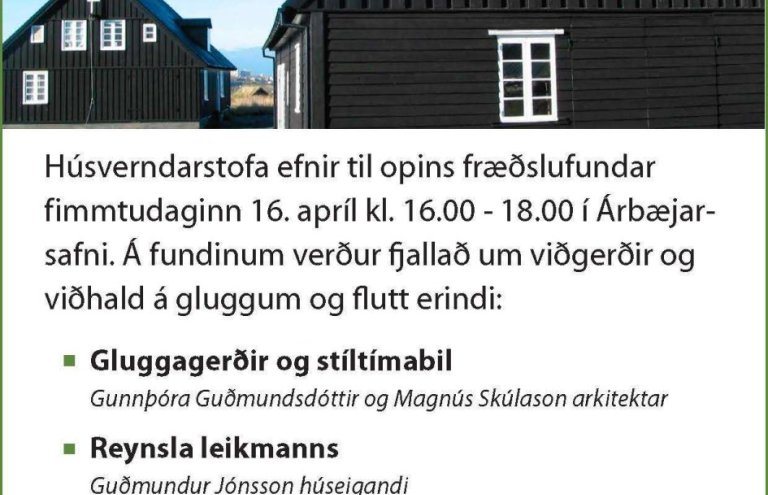 Fræðslufundur Húsverndarstofu